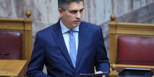 Χρίστος Δήμας αντί Τάκη Θεοδωρικάκου στην κοπή πίτας της Δ.Ε.Ε.Π. Αρκαδίας Ν.Δ.